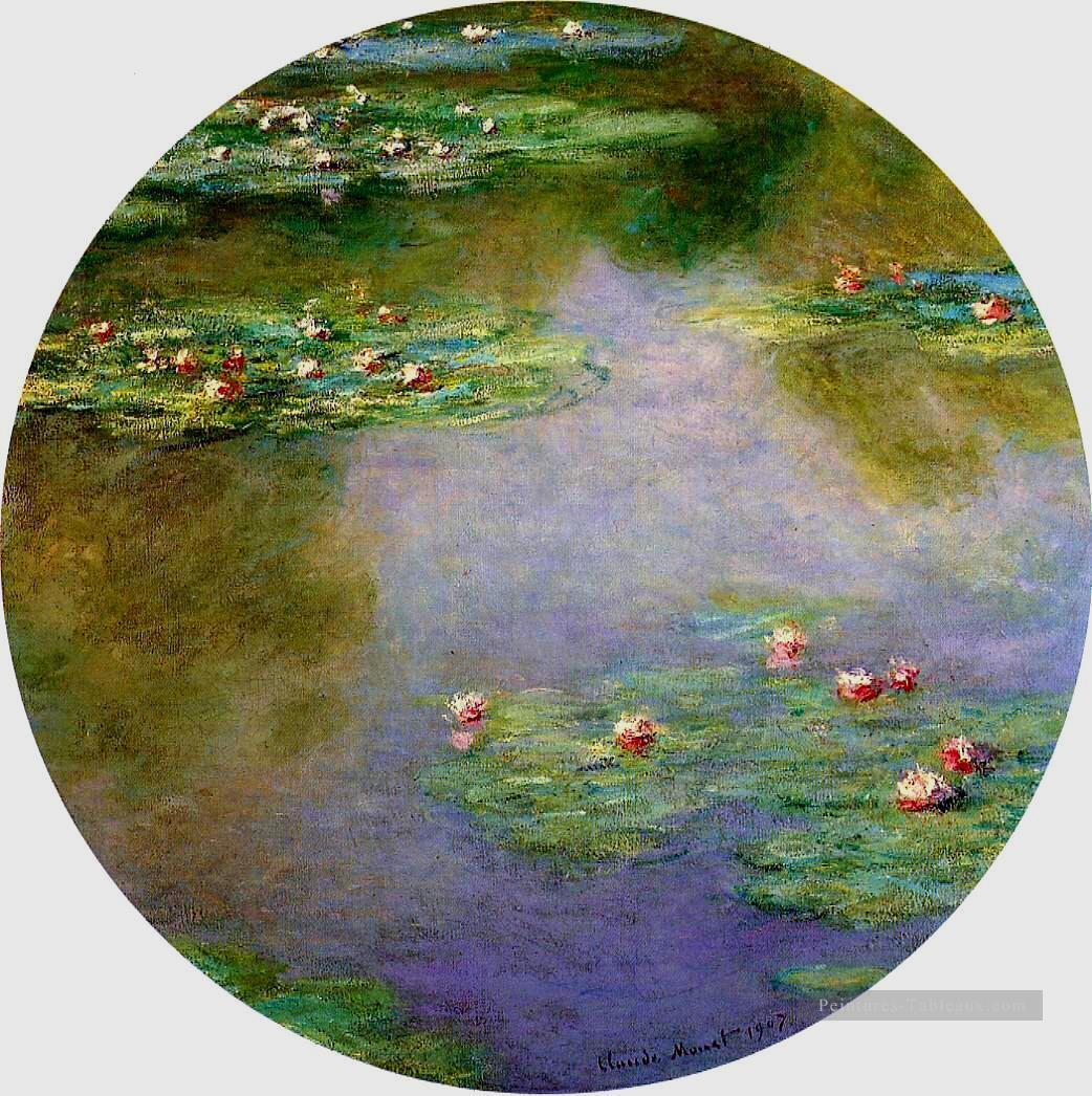 Les Nymphéas 1907 Claude Monet Peintures à l'huile